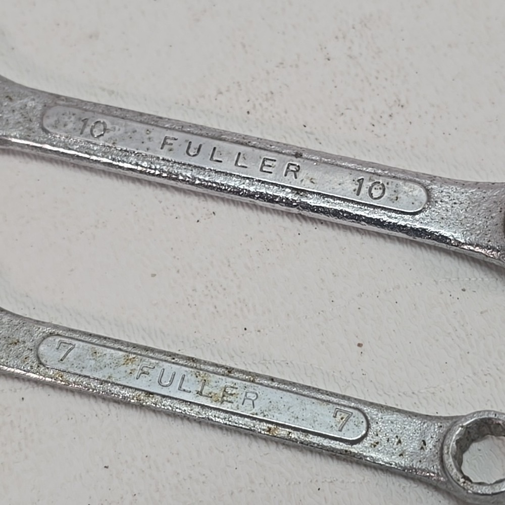 2 Fuller Japan KTC‎ Combination Metric Wrenches 12 Point 10mm & 7mm - Picture 3 of 9